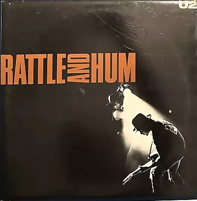 U2 - Rattle And Hum - Double LP Vinyl Records - Very Good - VG • $99.99