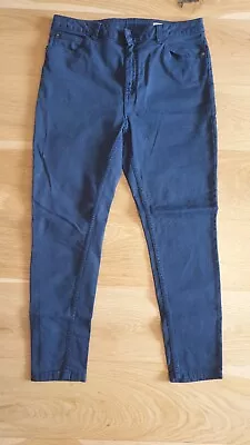 M&S Dark Blue Navy Indigo 'Super Skinny' Ladies Jeans UK Size 14 Short - Used • £3.99