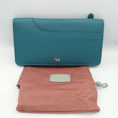 £15.99 • Buy Radley Teal Leather Purse (H20)