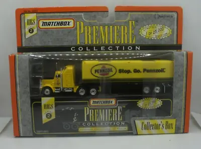 Matchbox Premiere Collection Rigs Series 2 Kenworth Conventional 40' Trailer NEW • $34.99