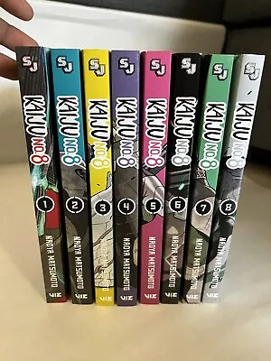 Kaiju No. 8 Manga Volumes 1-8 English • $50