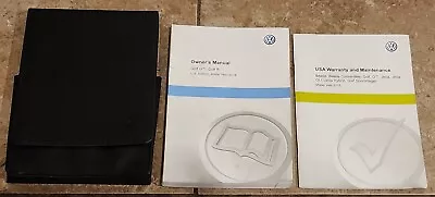 Genuine OEM 2016 Volkswagen VW Golf R GTI Owner's Manual W/ Supplement & Case • $34.99