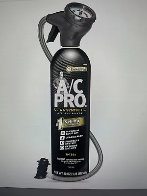 Lot Of (2) A/C AC PRO 20oz Ultra Synthetic Recharge Kit With Hose • $70
