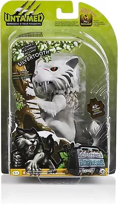 Fingerlings Untamed Sabre Tooth Silvertooth Tiger • £25.43