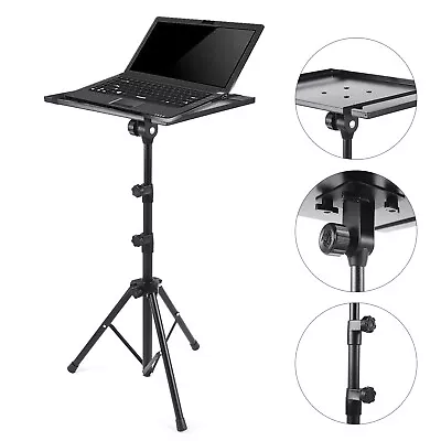 $33 • Buy Adjustable Projector Tripod Stand Computer Bracket Laptop Stand Holder And Tray