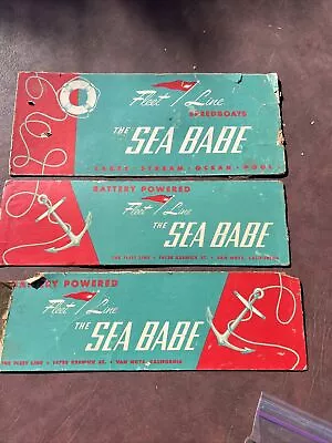 Vintage Fleet Line Sea Babe Box + Instructions  • $45