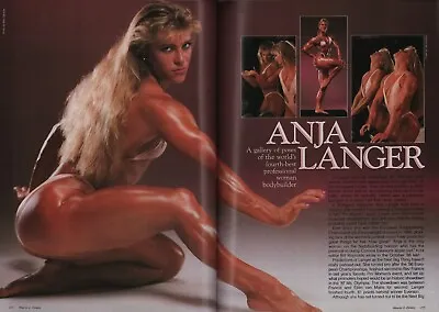 Muscle & Fitness 4/1988 Anja Langer Clare Furr Hannie Van Aken –Women’s Physique • $29.99