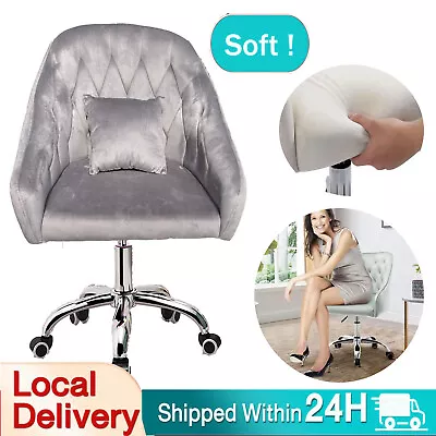Desk Chair Computer Chair Office Chair Makeup Vanity Chair With Armrests Home • $115.99