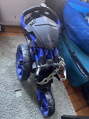 Clicgear Rovic RVIC Golf Trolley - Blue • £90