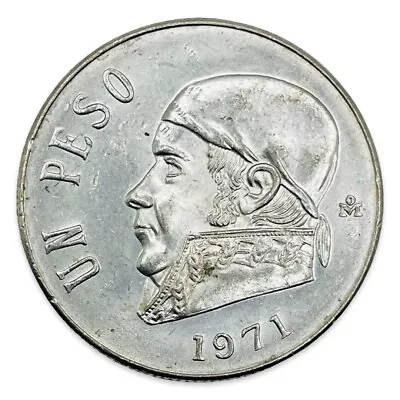 1971 Mexico 1 Peso - Higher Grade #M9149T • $2.49