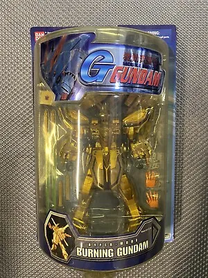 G Gundam Mobile Fighter GOLD BURNING GUNDAM 7.5  Action Figure 2002 Hyper BANDAI • $224.99