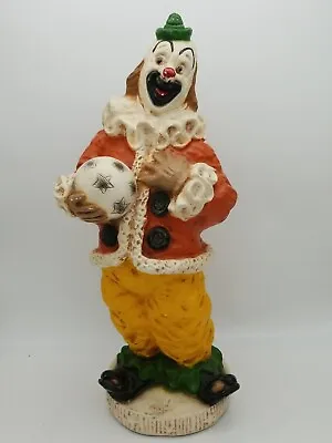 Clown Statue 17  Universal Statuary Corp By Kendrick Made In USA Chicago 1966 • $19.99