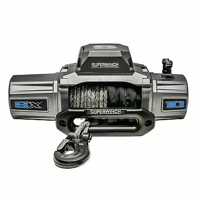 Superwinch SX10000SR 12VDC Winch 10000lbs Single Line Pull 80' Synthetic Rope • $763.99
