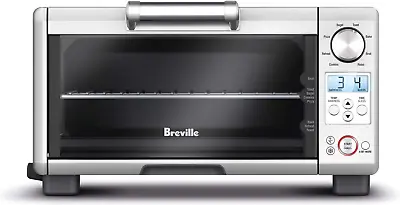 Breville Mini Smart Toaster Oven Brushed Stainless Steel BOV450XL • $162.59