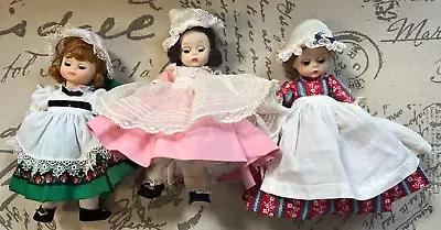 VTG Madame Alexander Lot (3) 8  LITTLE WOMEN Dolls IrelandBethBetsy Ross • $29.99