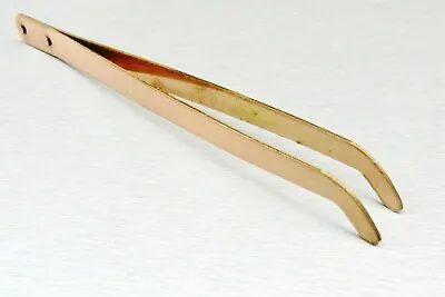 $7.42 • Buy Copper Tongs For Pickling Solution Curved Tweezers For Jewelry Soldering Pickler