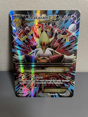 Mega M Alakazam EX 118/124 Ultra Rare Fates Collide Pokemon Card • $48