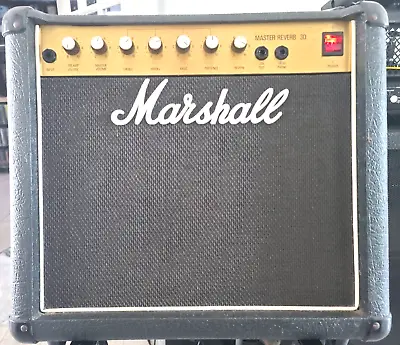 MARSHALL MASTER REVERB 30  MODEL 5203  SOLID STATE GUITAR AMP W/12  Speak ('80s) • $575