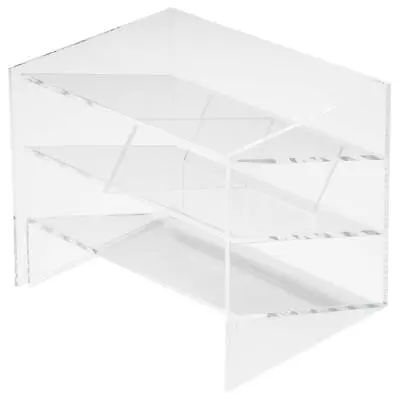 MUJI Acrylic Rack Large Size Desktop Item Storage Rack W17.5xD13xH14.3cm Clear • $25