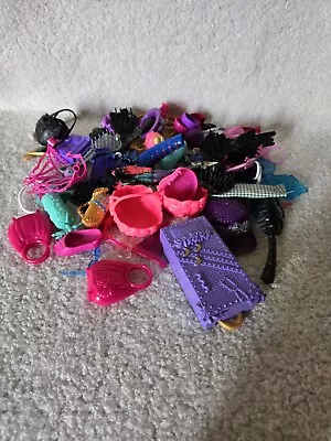 Monster High Doll Accessories Lot Used Purses Combs Misc Parts • $30