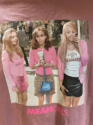 New Mean Girls Paramount Pictures Pink-Ish 4XL Ladies T Shirt Old Navy • $16.96