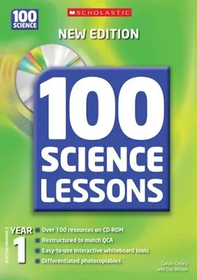 100 Science Lessons For Year 1 With CD-Rom By Wilson Gay Mixed Media Product • £3.49