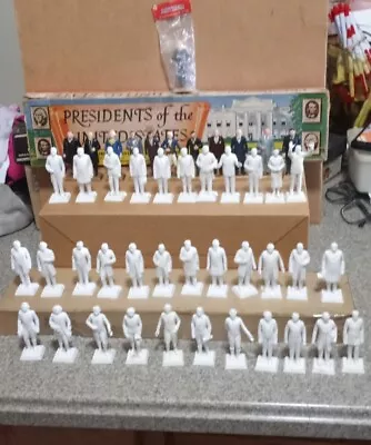 MARX PRESIDENTS OF THE UNITED STATES Figurines SET Of 50 MISSING 1 BUT HAS EXTRA • $89.99