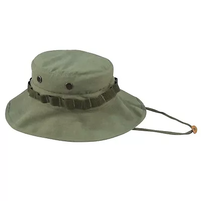 Rothco Vintage Vietnam Style Boonie Hat - Olive Drab • $16.01