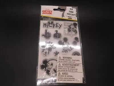 Disney Mickey Mouse Clear Stamps 12pc • $5