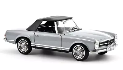 Norev 1963 MERCEDES-Benz 230 SL GREY 1:18 NEW In Box 230SL Gray • $88.20