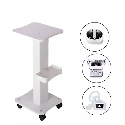 3 Tiers SPA Salon Trolley Wheels Beauty Machine Rolling Trolley Storage Cart UK • £43.99