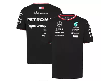 Mercedes AMG F1 Men's T-Shirt Black 2024* • £27.99