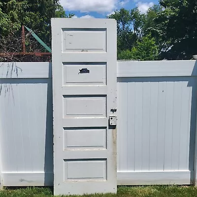 Solid Wood 5 Panel Door 28 W X 79 H • $150