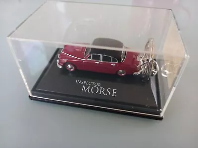 Inspector Morse Jaguar Car 1:76 Scale Keyring Vintage Boxed Similar Matchbox • £12.50