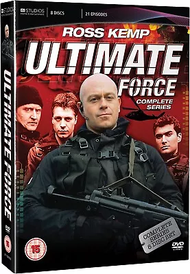 ULTIMATE FORCE COMPLETE SERIES 1-4 DVD Collection Season 1 2 3 4 UK Release R2 • £24.99