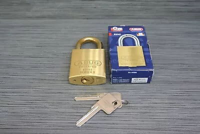 Abus 83/45 Solid Brass Rekeyable Padlock MB 100 • $29.95