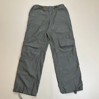 Vintage Old Navy Pants Small (28-30) Y2K Military Green Parachute Adjustable • $21.50