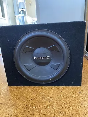 Hertz 12  Subwoofer Bass Speaker With Enclosure. • £35