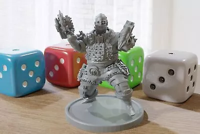 Wasteland Fat Guy - 3D Print Miniature For Modern Wargaming 28mm / 32mm • $5.42