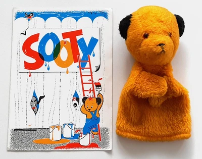 £11 • Buy Vintage Sooty Tour Programme & Hand Glove Puppet From 1983 - The Sooty Show