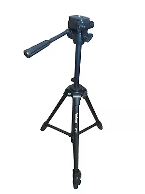 Velbon DF-51 Camera Tripod Heavy Duty With Pan Head Tilting Platform • £15.99