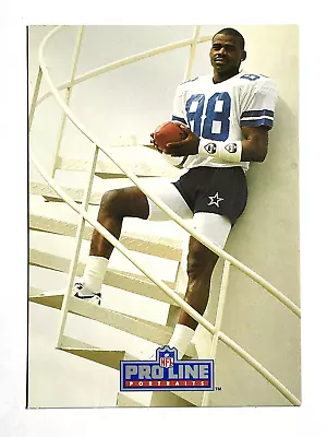 HOF'er MICHAEL IRVIN Dallas Cowboys 1991 Pro Line Portraits Football Card #63 • $0.75