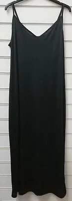 Ladies Black Maxi Length Full Under Slip Petticoat Uk Sizes 12-26  L:51 -52  • £7.99