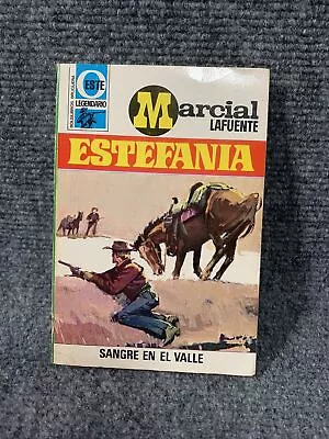 Marcial LaFuente Estefania Sangre En El Valle  Spanish Language 1972 Vintage • $10