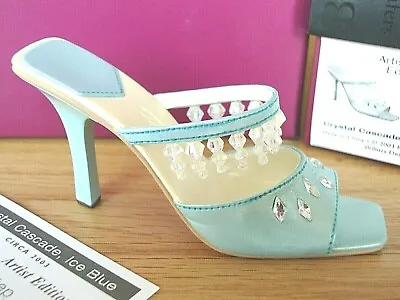 £7.50 • Buy Just The Right Shoe - Crystal Cascade, Ice Blue, Limited Artist's Edition