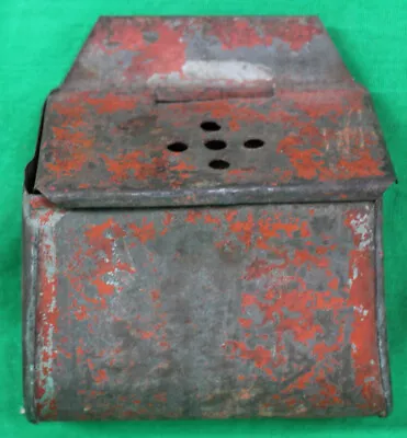 Original Vintage Early Tin Worm/Bait Box • $24.99