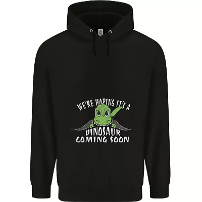 £19.99 • Buy Dinosaur Coming Soon New Baby Pregnancy Mens 80% Cotton Hoodie