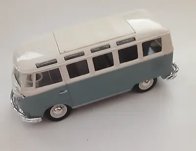 1960s Volkswagen T1 Samba Bus Maisto VW Camper Gray  1/24 Scale Loose READ • $17.99