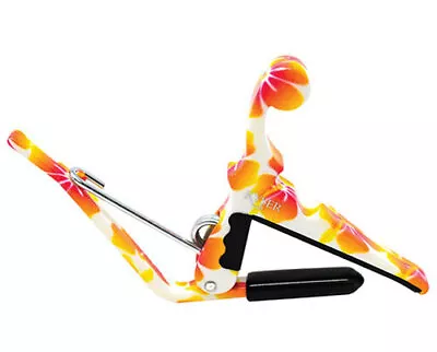 $39.95 • Buy Kyser Quick-Change Ukulele Capo In Pastel Hibiscus Finish