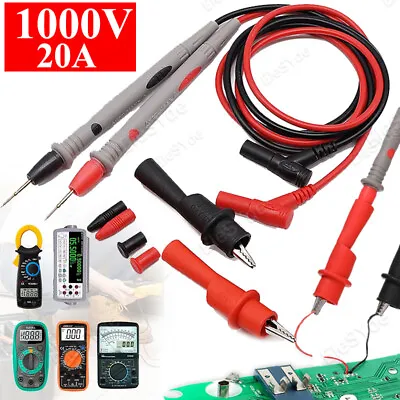 Multimeter Voltmeter Cable Ultra Fine Needle Tester Unique Probe Test Lead Cord • $6.86